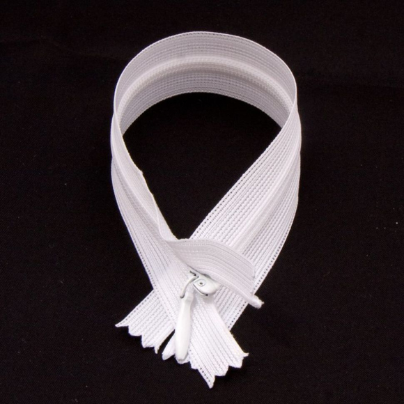 Молния потайная нераз 18см S-501 белый SBS уп.100шт