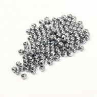 Бусины MAGIC 4 HOBBY круглые перламутр 6мм цв.029 серый уп.50г (483шт)