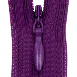 Молния потайная нераз 60см S-865 фиолетовый SBS уп.100шт