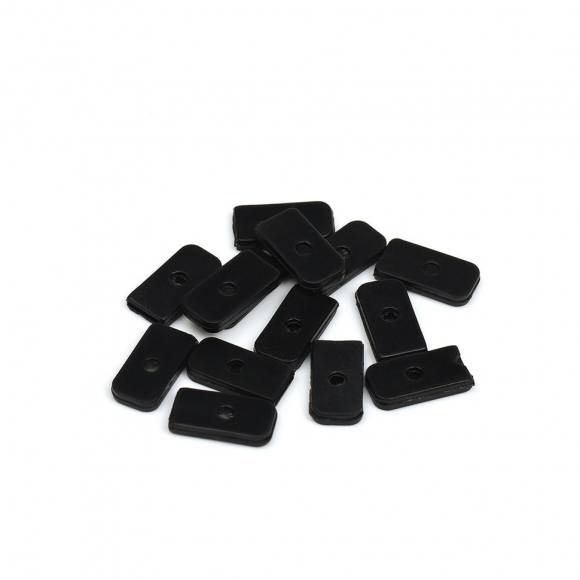 Наконечники для регилина TBY 7223-3020 шир.6-7мм цв.черный уп.20шт Наконечники для регилина TBY 7223-3020 шир.6-7мм цв.черный уп.20шт