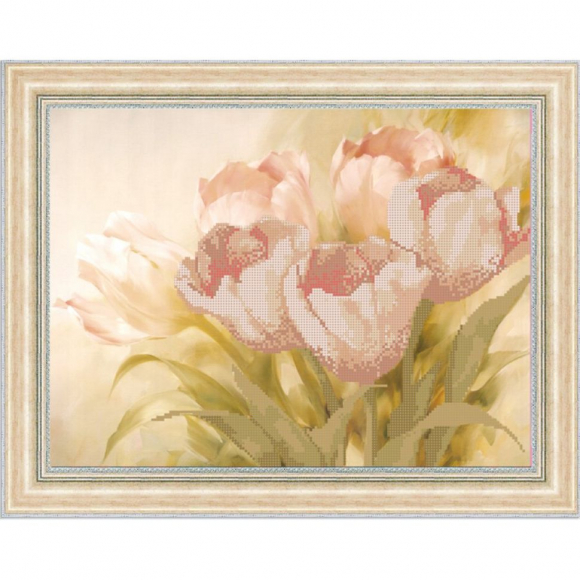 Рисунок на ткани (Бисер) КОНЁК арт. 9787 Запах Весны 29х39 см