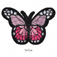 Термоаппликации арт.TBY-2179 Бабочка 5х7см, уп.10шт