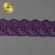 Кружево капрон KRUZHEVO арт.TBS.30010 шир.45мм цв.035 (279) фиолетовый уп.9,14м