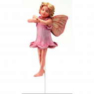 Фигурка декоративная, цветочная фея "Роза"