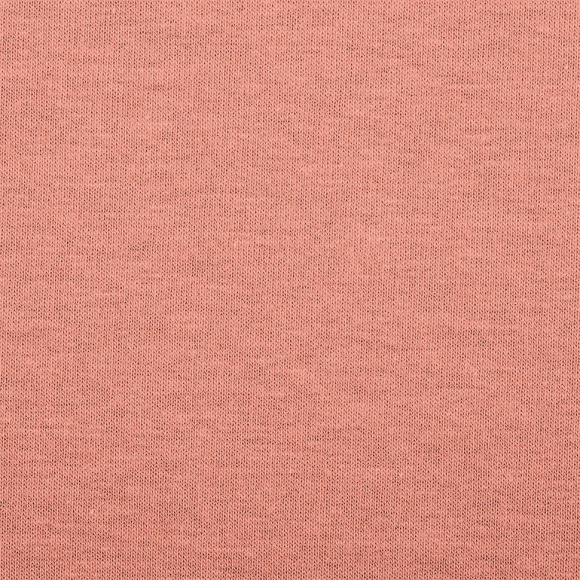 Ткань трикотаж Футер 2х нитка петля с лайкрой 230г пенье 180см пудра 14-1324 уп.6м