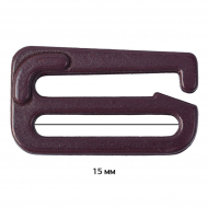 Крючок для бюстгальтера металл ARTA.F.2853 14,4мм, цв.076 сливовое вино, уп.50шт Крючок для бюстгальтера металл ARTA.F.2853 14,4мм, цв.076 сливовое вино, уп.50шт