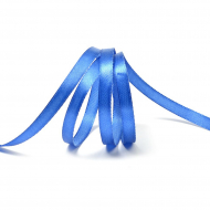 Лента атласная 6мм цв.3161 василек IDEAL уп.27,4 м