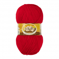 Пряжа ADELIA ANASTASIA (100% акрил) 5х100г/330м цв.15 красный