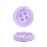 Пуговицы пластик CN 2732 цв.06 сиреневый 18L-11мм, 4 прокола, 72 шт
