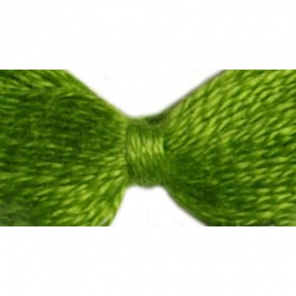 Нитки мулине цв.8802 зеленый 12х10м С-Пб