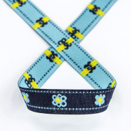 21087_Лента жаккард SAFISA, 10 мм, 15 м, цвет 03