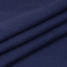 Ткань флис 2-х ст. TBY-0240-19 240 г/м? 100% ПЭ шир.150см  цв.19 джинс рул.23-27кг