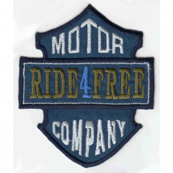 97461_Термоаппликация HKM "Ride 4 Free"