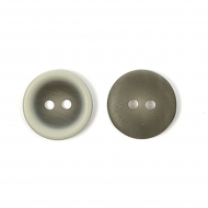 Пуговицы пластик CX K-65 цв.004 серый 24L-15мм, 2 прокола, 72 шт