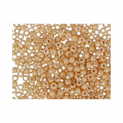 Бисер Япония "TOHO" 11/0  круглый 2  2.2 мм 5 х 5 г №0123D т.бежевый/перл