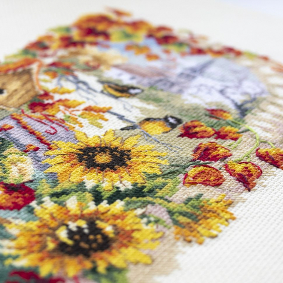 Набор для вышивания ЧУДЕСНАЯ ИГЛА арт.110-950 Яркая осень 17х27 см Набор для вышивания ЧУДЕСНАЯ ИГЛА арт.110-950 Яркая осень 17х27 см