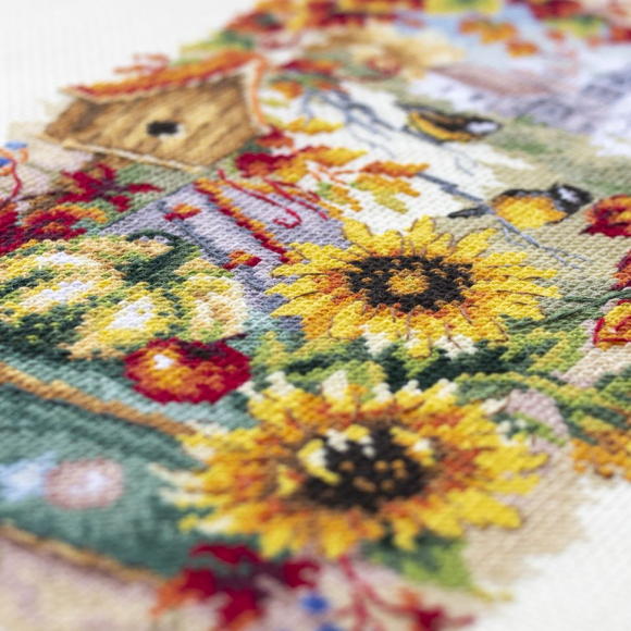 Набор для вышивания ЧУДЕСНАЯ ИГЛА арт.110-950 Яркая осень 17х27 см Набор для вышивания ЧУДЕСНАЯ ИГЛА арт.110-950 Яркая осень 17х27 см