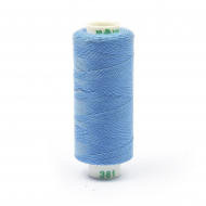 Нитки Dor Tak бытовые 40/2 полиэстер 366м цв.381 голубой