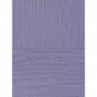 Пряжа для вязания ПЕХ Нежная (50% хлопок, 50% акрил) 5х50г/150м цв.022 сирень