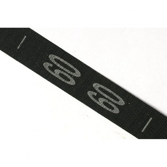 Размерники полиэстер 60 черный 10х40 мм в рул. 1250 шт (50м)