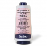 183542_Нить универсальная Hemline для шитья и оверлока, 2000 м