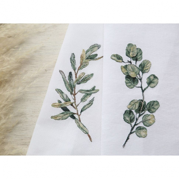 Набор для вышивания PANNA арт. C-7300 Веточка оливы 21х30 см