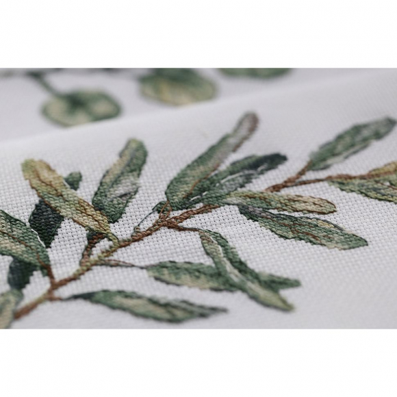 Набор для вышивания PANNA арт. C-7300 Веточка оливы 21х30 см