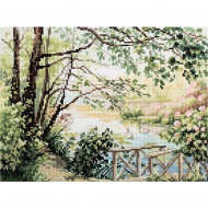 Набор для вышивания РТО арт.M338 Мостик 25х19 см