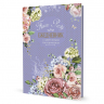 185152_Ежедневник с цветочным настроением "Flower Party (фиолетовый)"