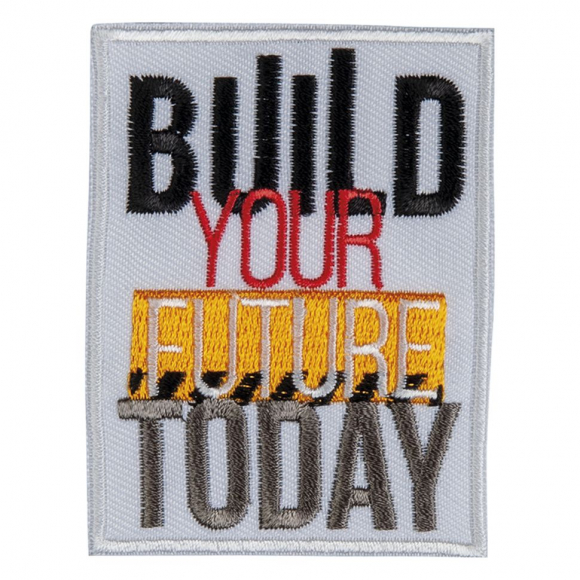 Термоаппликация "Построй свое будущее сегодня 2"