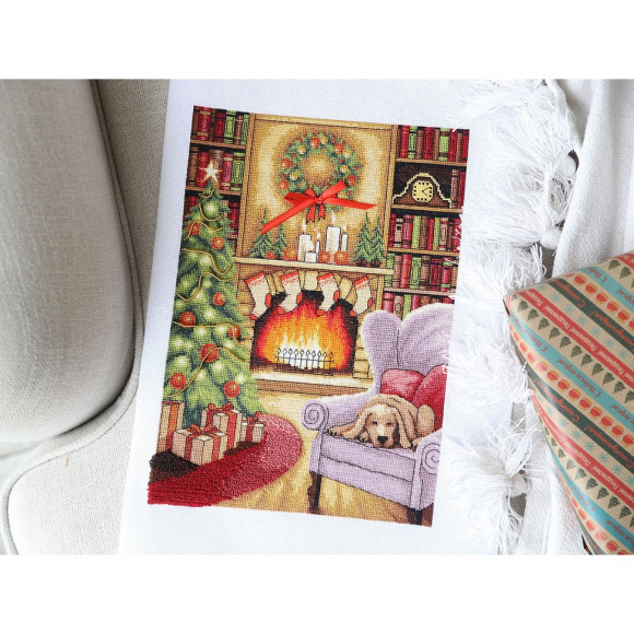 Набор для вышивания PANNA арт. ZM-7118 Уютный вечер 23х32 см