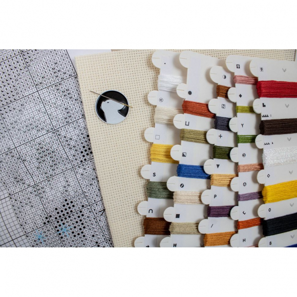 Набор для вышивания LETI арт. L8050 Рождественское чудо Чулок 24,5х37 см Набор для вышивания LETI арт. L8050 Рождественское чудо Чулок 24,5х37 см