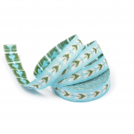 Лента отделочная жаккардовая арт.TBY.ЛЖ.MH-27 шир.12 мм уп.5,48 м цв.гол