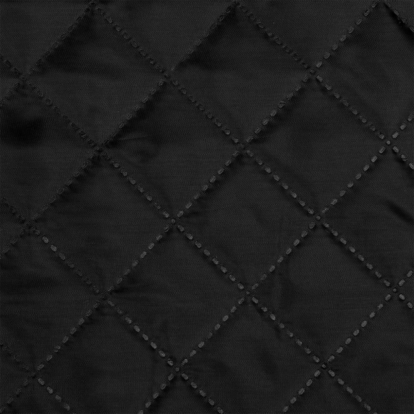 Термостежка Подкладка НАРЕЗКА арт.РАД.54179 190Т № 0124, 3070 МС-1 рис.№5 клетка 3,5см цв.черный Синтепон 100 г/м? шир.150см уп.5м