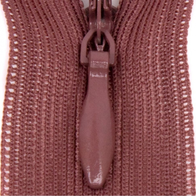 Молния потайная нераз 20см S-215 коричневый светлый SBS уп.100шт