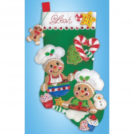 162972_Набор для вышивания сапожка для подарков "Пряничные пекари"