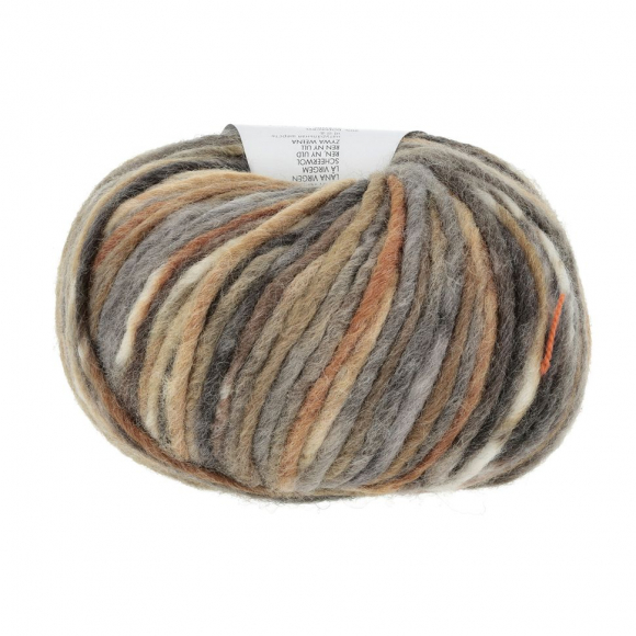 Пряжа Bold Color, 80% шерсть, 20% акрил, 100 г, 90 м