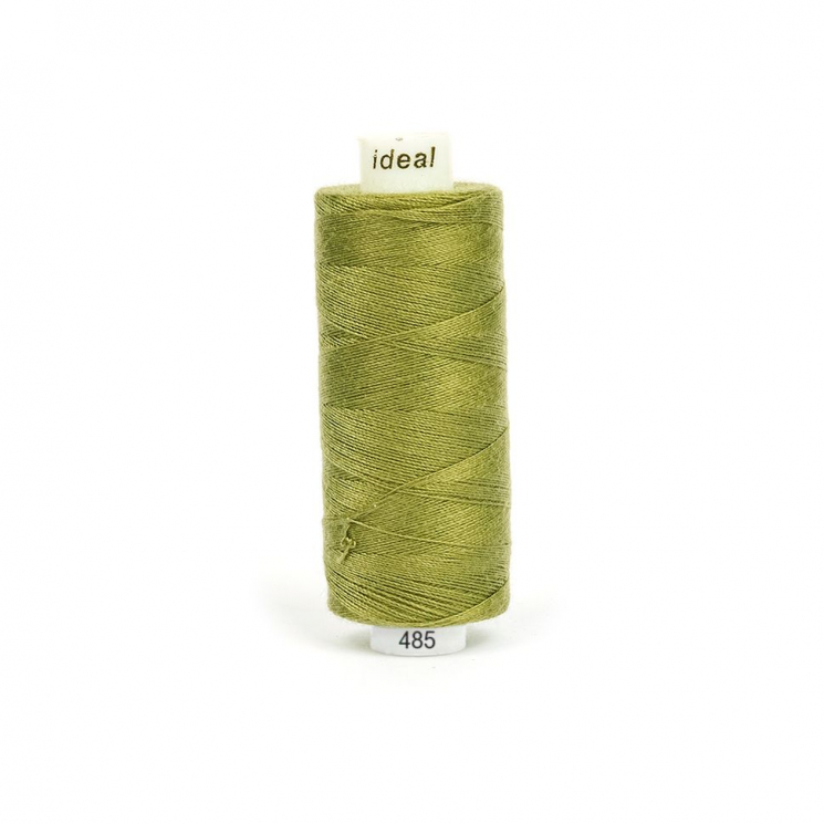 Нитки IDEAL бытовые 40/2 полиэстер 366м цв.485 серый