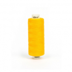 Нитки IDEAL бытовые 40/2 полиэстер 366м цв.138 желтый