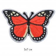 Термоаппликации арт.TBY-2180 Бабочка 5х7см, уп.10шт