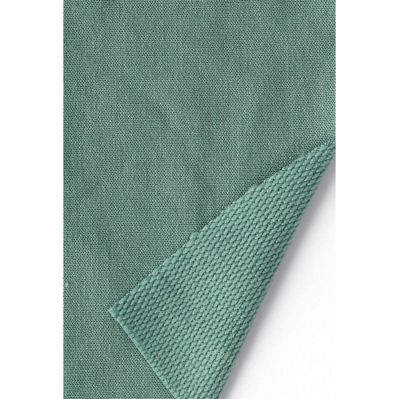 Ткань трикотаж Футер 2х нитка петля 70%пэ 25%вис 5%спан 220г 160см S004 полынь рул.35м