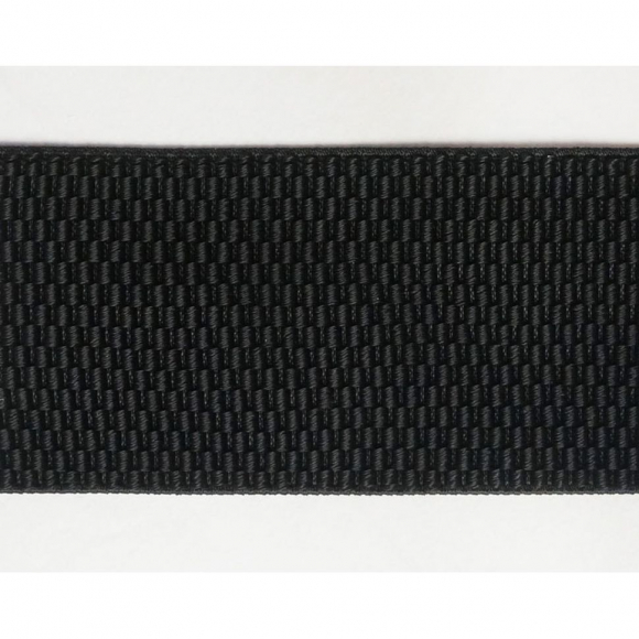 113973_Резинка-пояс декоративный, 50 мм, цвет черный