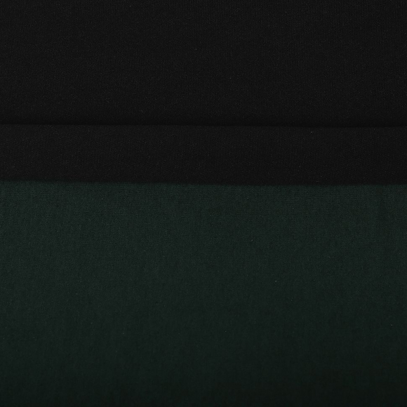 Ткань трикотаж Футер 2х нитка петля с лайкрой 230г пенье 180см зеленый уп.6м