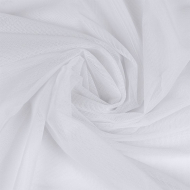 Сетка стрейч арт.TBY-03128209 51г/м? (аналог Лаума 591С) ш.150см цв.белый уп.3м