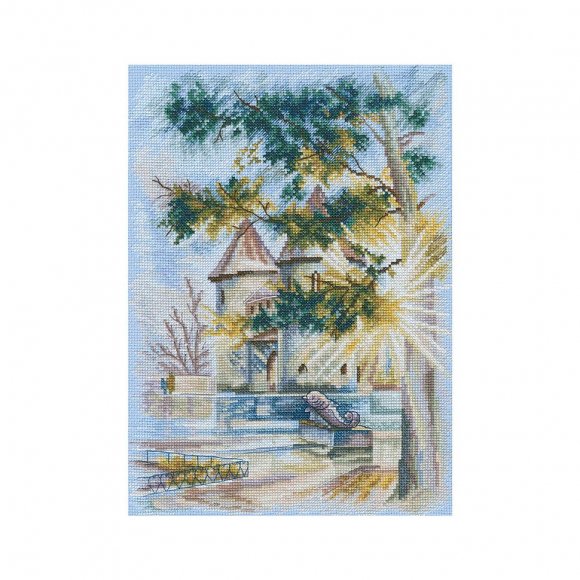 Набор для вышивания РТО арт.М874 Январское солнце 22х30,5 см