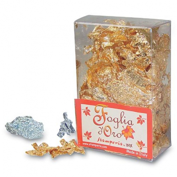 28638_Хлопья для золочения (поталь)