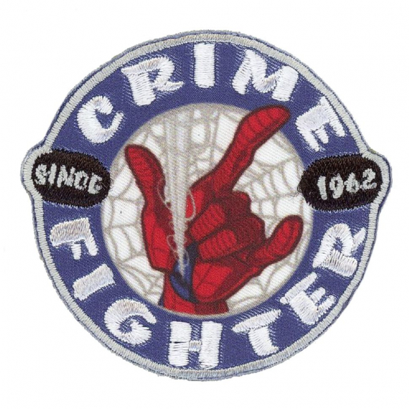 Термоаппликация "Человек-паук, борец с преступностью"