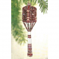 Набор для вышивания MILL HILL Сливовая кисточка 2х8 см