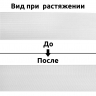 Резинка вязаная 3,9г арт.ТВ-080мм цв.белый уп.5м