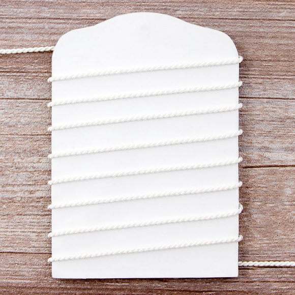 Шнур витой PEGA, белый, 2,5 мм Шнур витой PEGA, белый, 2,5 мм